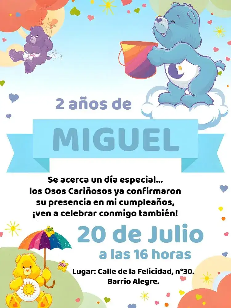 Osos Cariñosos Sol