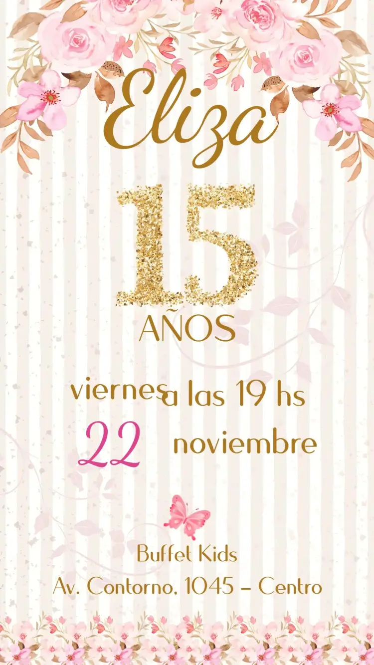 Invitación 15 Años