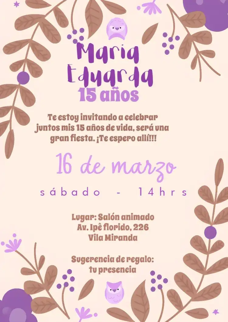 15 Años Jardín Encantado Debutante