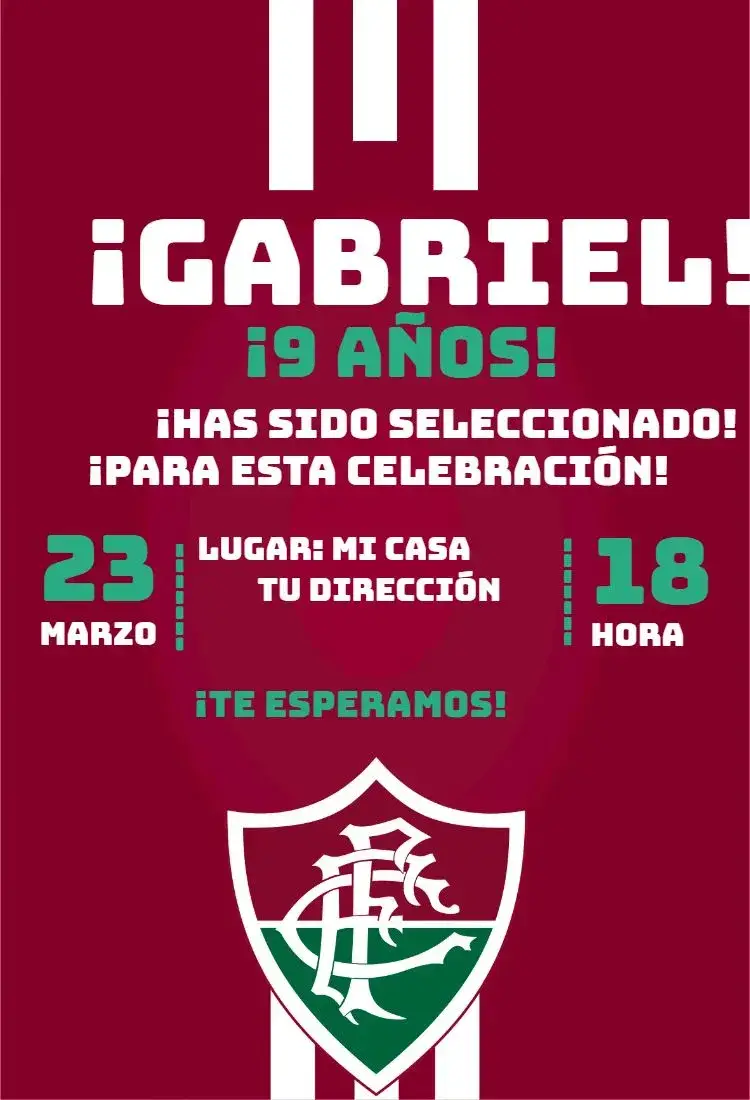 Invitación Fluminense 2