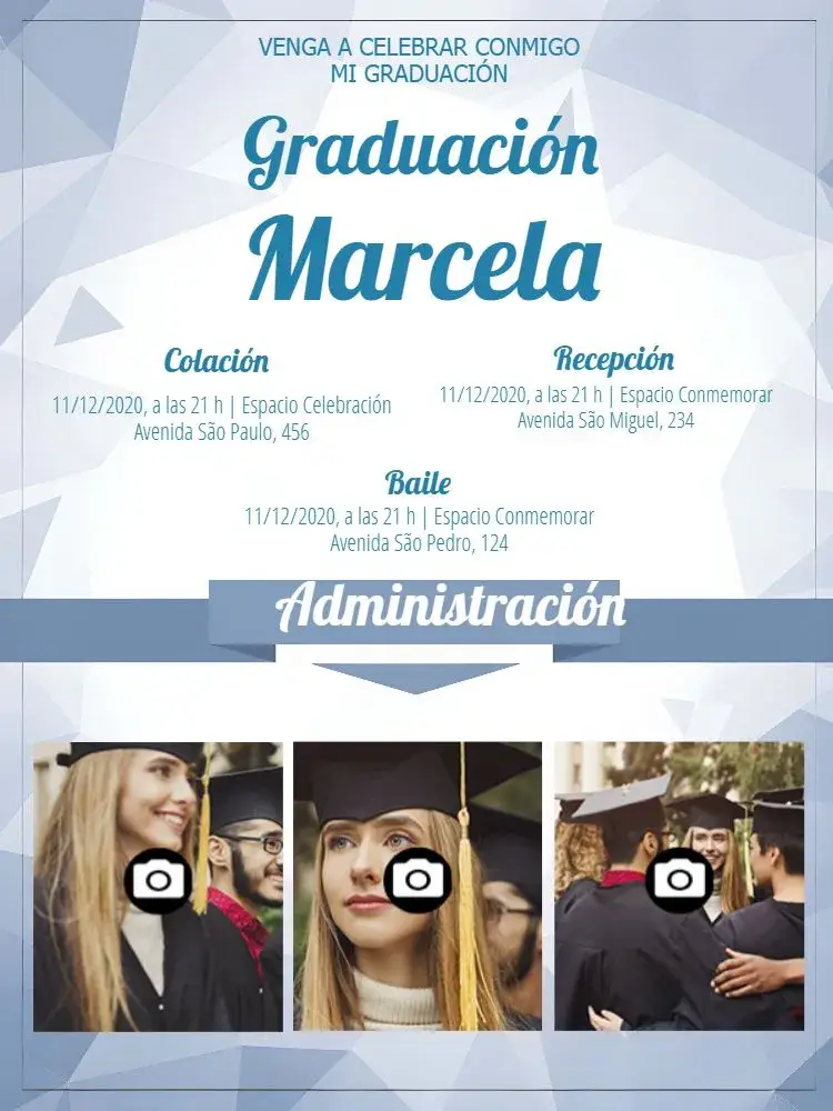 Invitación Graduación Año