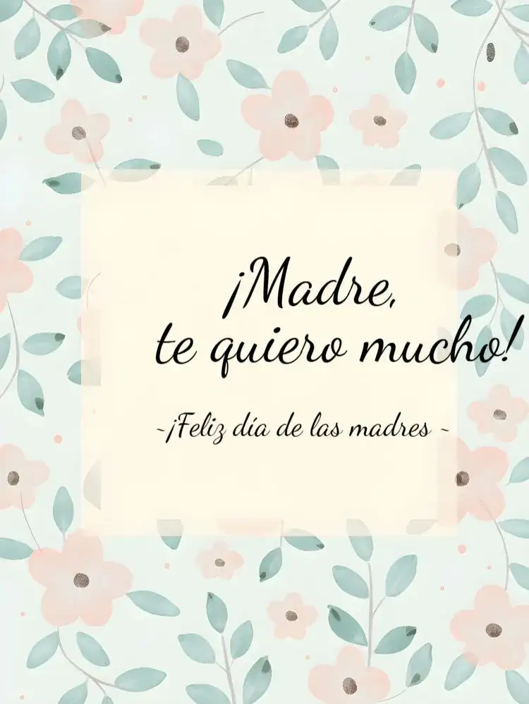 Publicación Día De La Madre Corazón