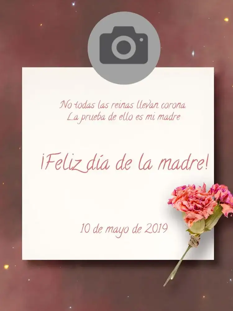 Publicación Día De La Madre Con Foto De Regalo