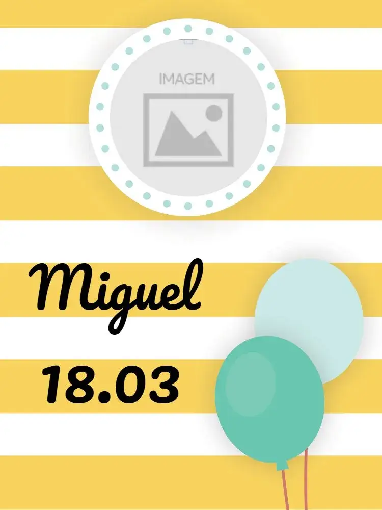 Invitación Mesversario de Bebé