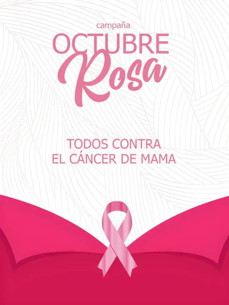 Invitación Publicación Para la Campaña de Octubre Rosa – tema Más buscados rosa pastel, minimalista, moderno, inspirador, floral, elegante