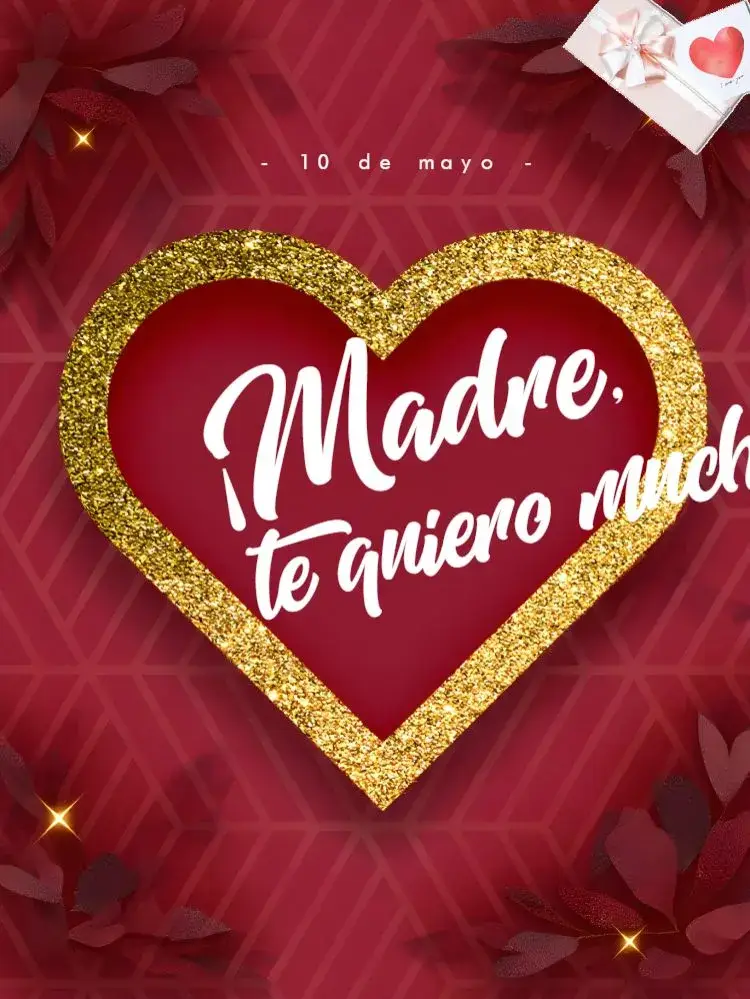 Invitación Publicación Día de la Madre Corazón