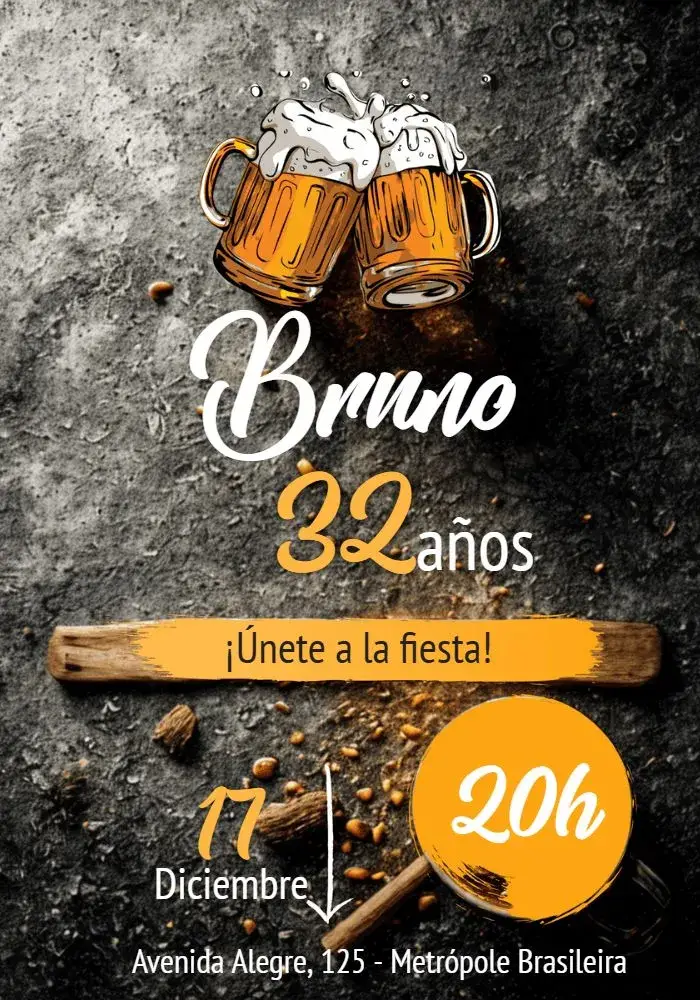 Invitación Bar Boteco