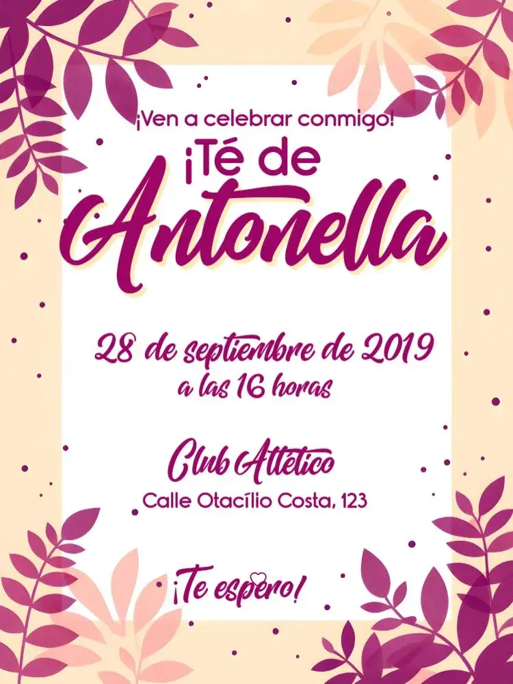 Invitación Despedida de Solteros editable y personalizable