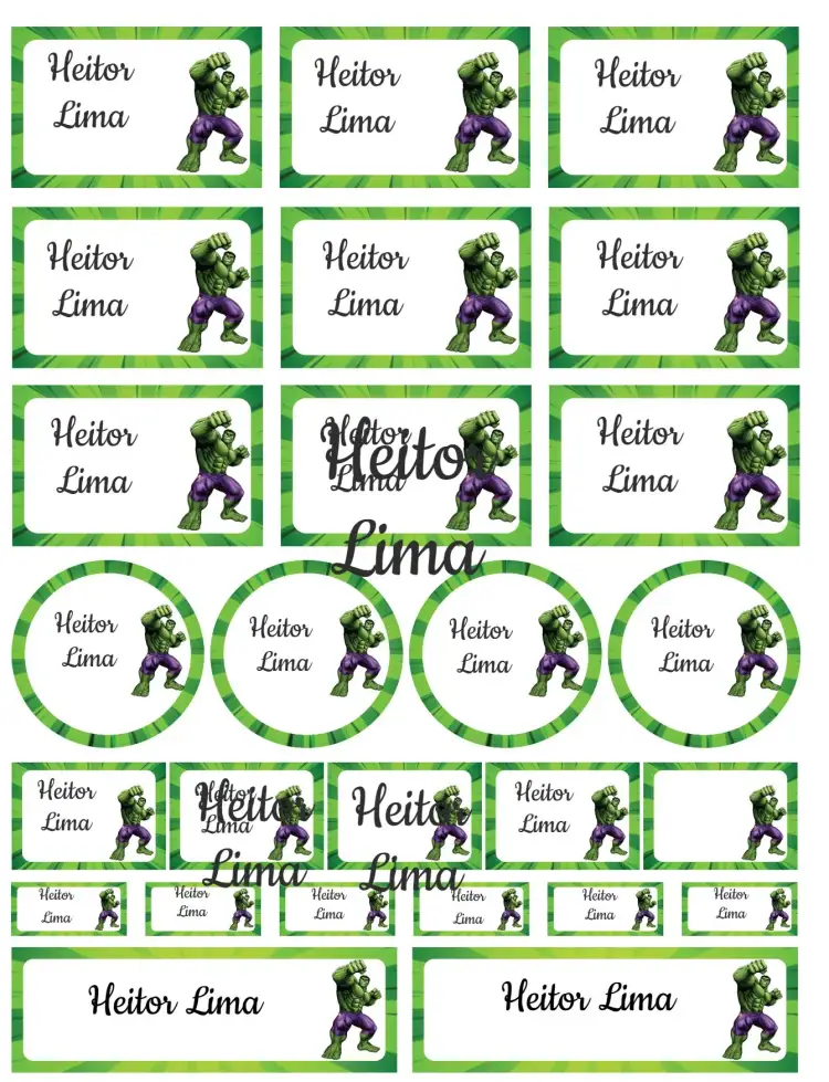 Invitación Hulk – tema Tarjeta verde, superhéroes, arte pop, vibrante, divertido, ilustraciones animadas