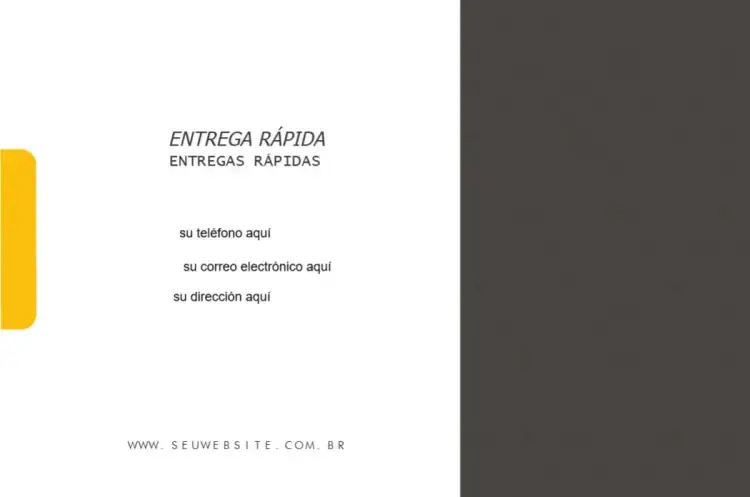 Tarjeta De Visita Reverso Agilidad Repartidor