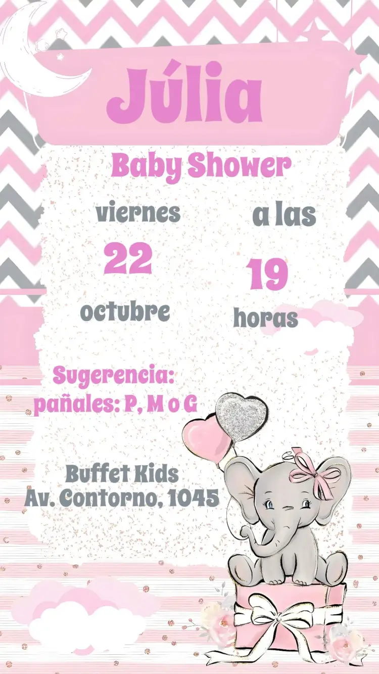 Invitación Baby Shower