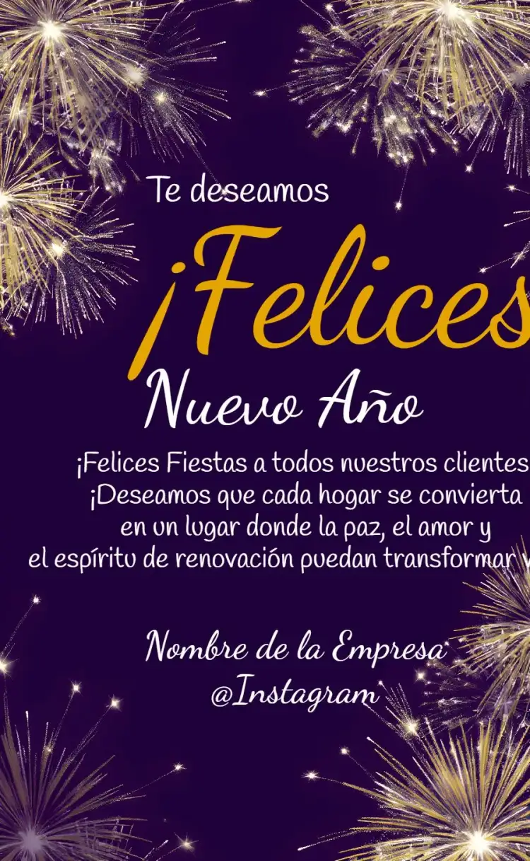 Invitación Tarjeta De Año Nuevo Empresa Prosperidad – tema Fechas Conmemorativas moderno, elegante, colorido, festivo, minimalista, dourado