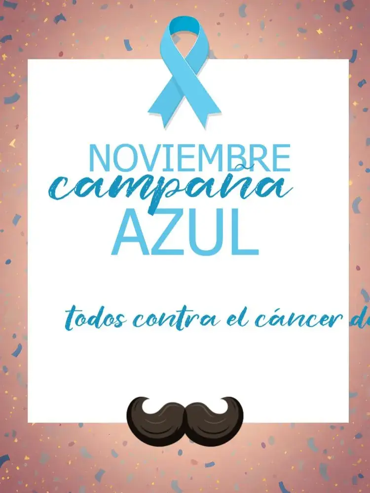 Invitación Publicación Para Noviembre Azul Cáncer