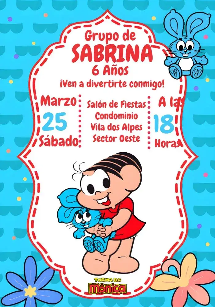 Invitación Mónica Roja