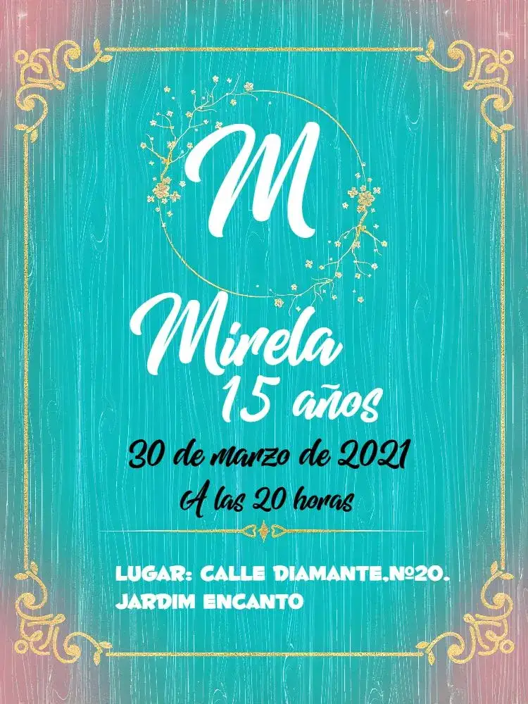 Invitación Azul Tiffany Adulto – tema Cumpleaños elegante, moderno, minimalista, azul, blanco, lujoso