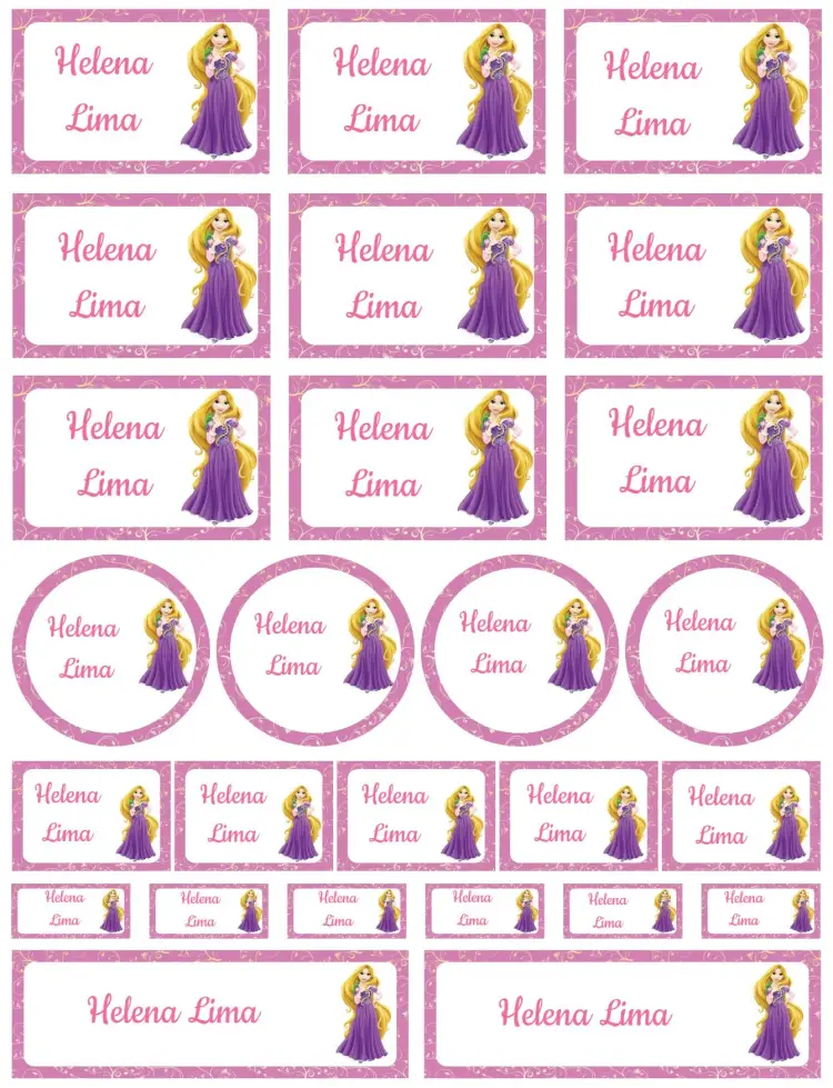 Invitación Enredados Rapunzel