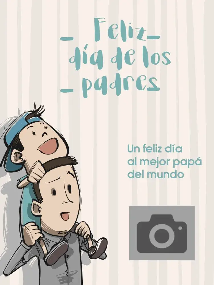 Invitación Cómo Hacer Tarjeta Día Del Padre Simple Niño