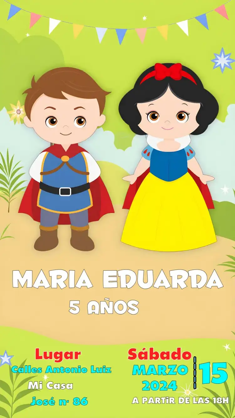 Blanca Nieves Infantil