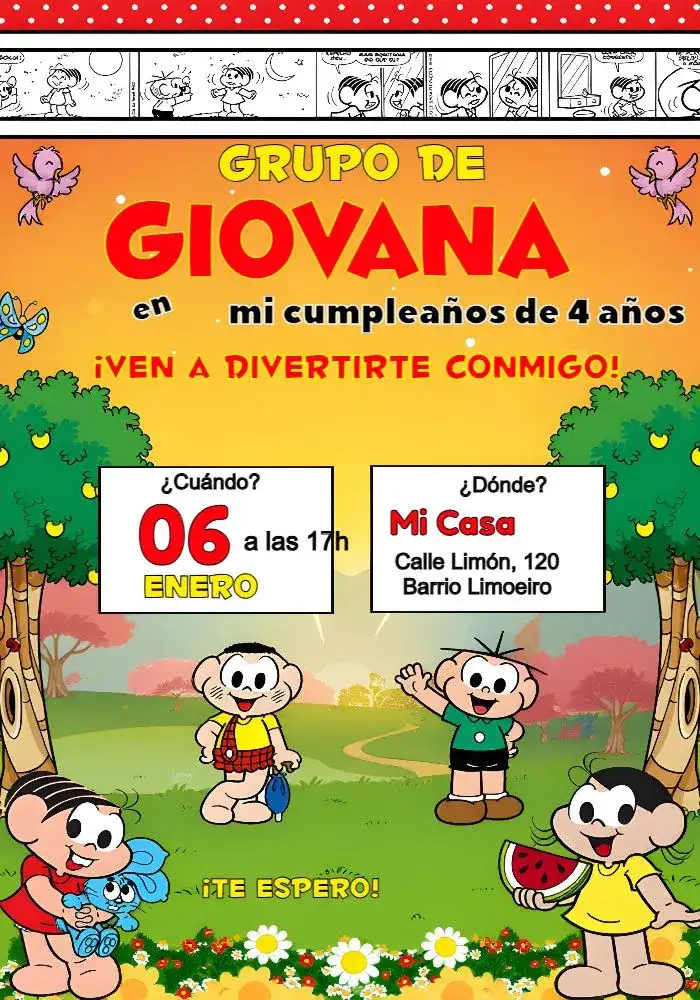 Turma Da Mónica Infantil
