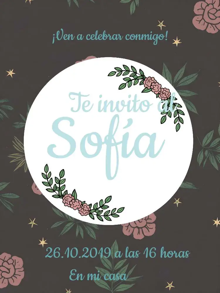Invitación Chá de Casa Nueva Boda – tema Despedida de Soltera floral, romántico, vibrante, delicado, moderno