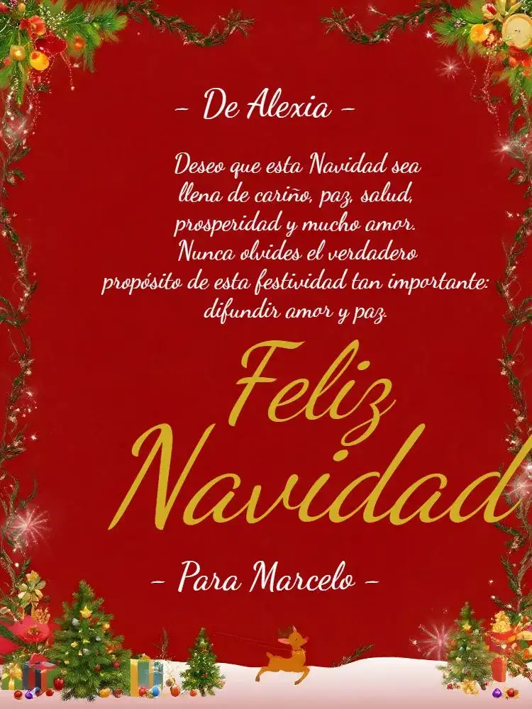 Tarjeta De Navidad Arte