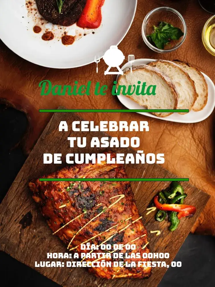 Invitación Barbacoa