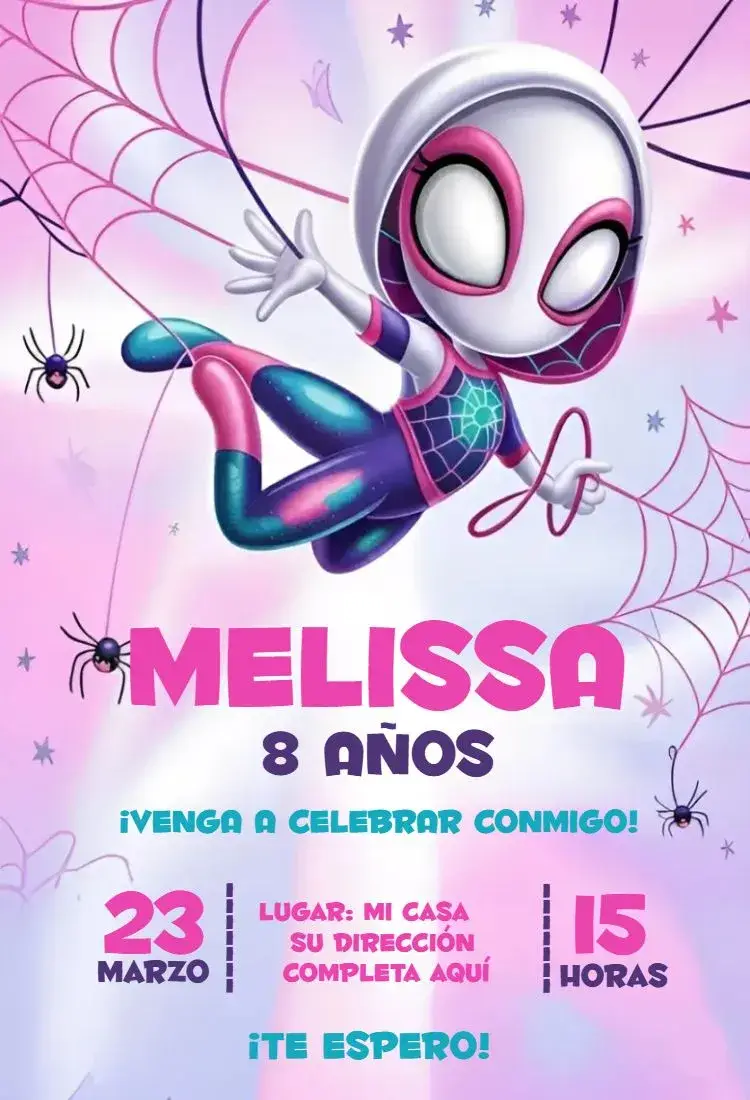 Invitación Gwen 1