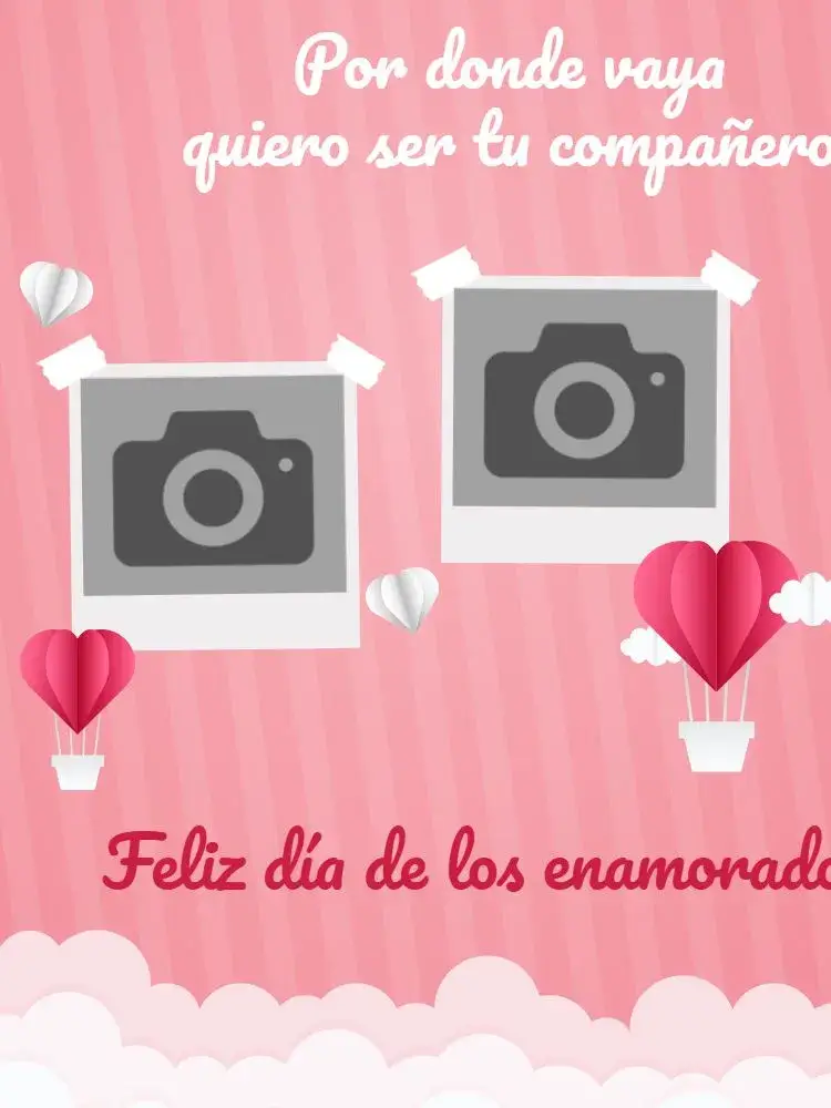 Invitación Tarjeta Día De Los Enamorados Femenina