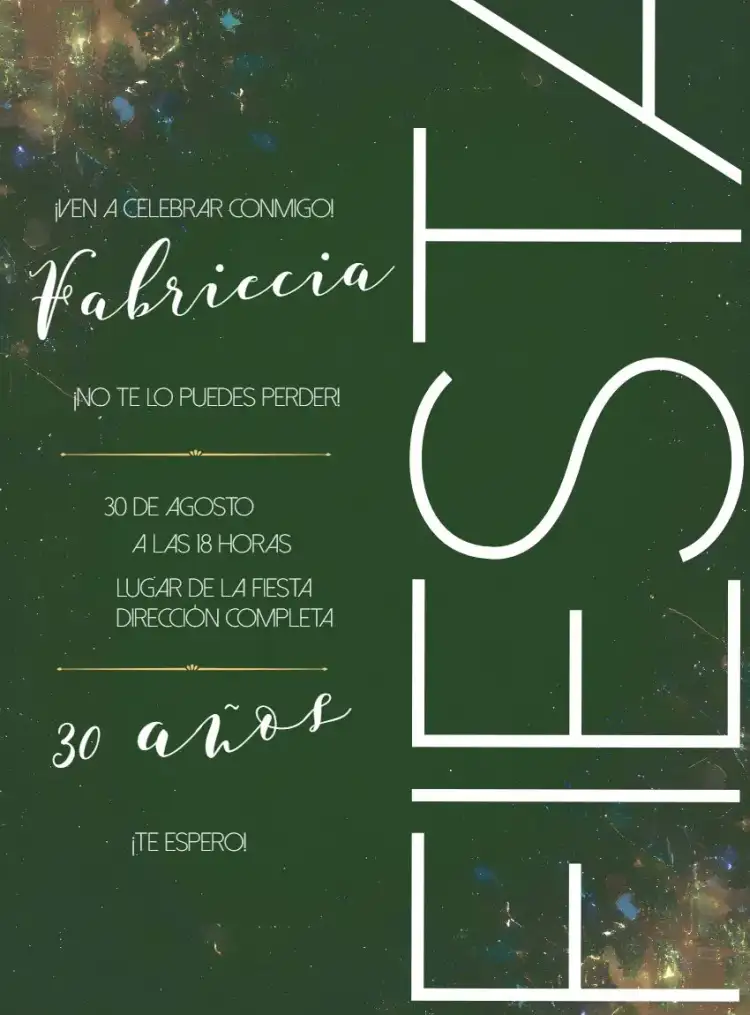 30 Años Fiesta Adulto