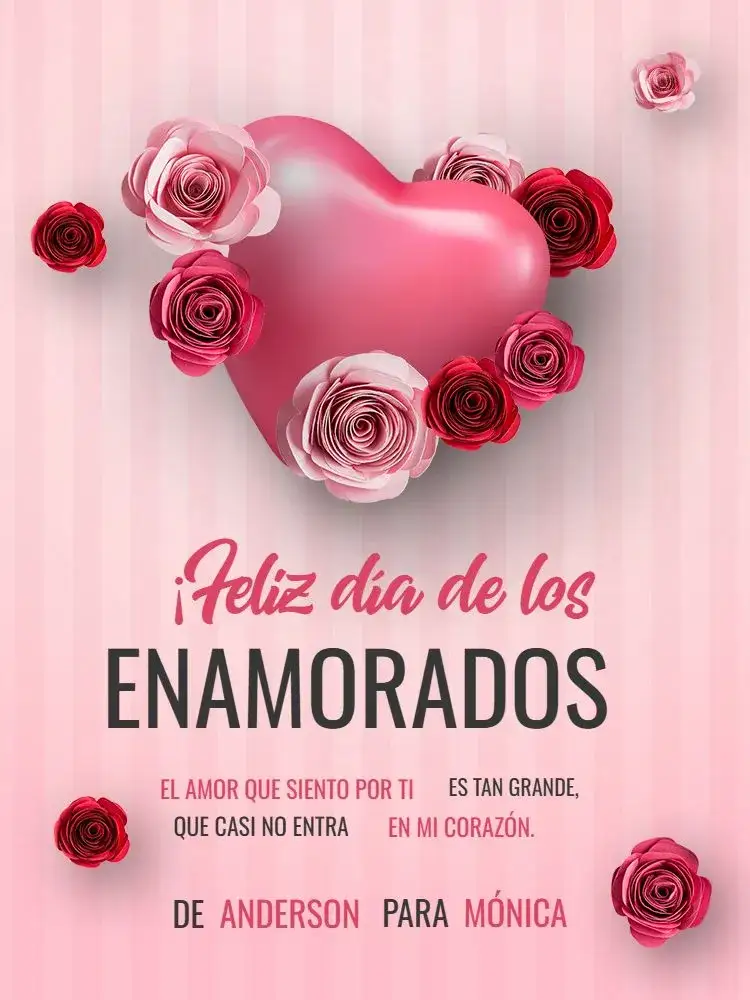 Invitación Tarjeta Día De Los Enamorados Flor – tema Tarjeta floral, romántico, delicado, vintage, moderno