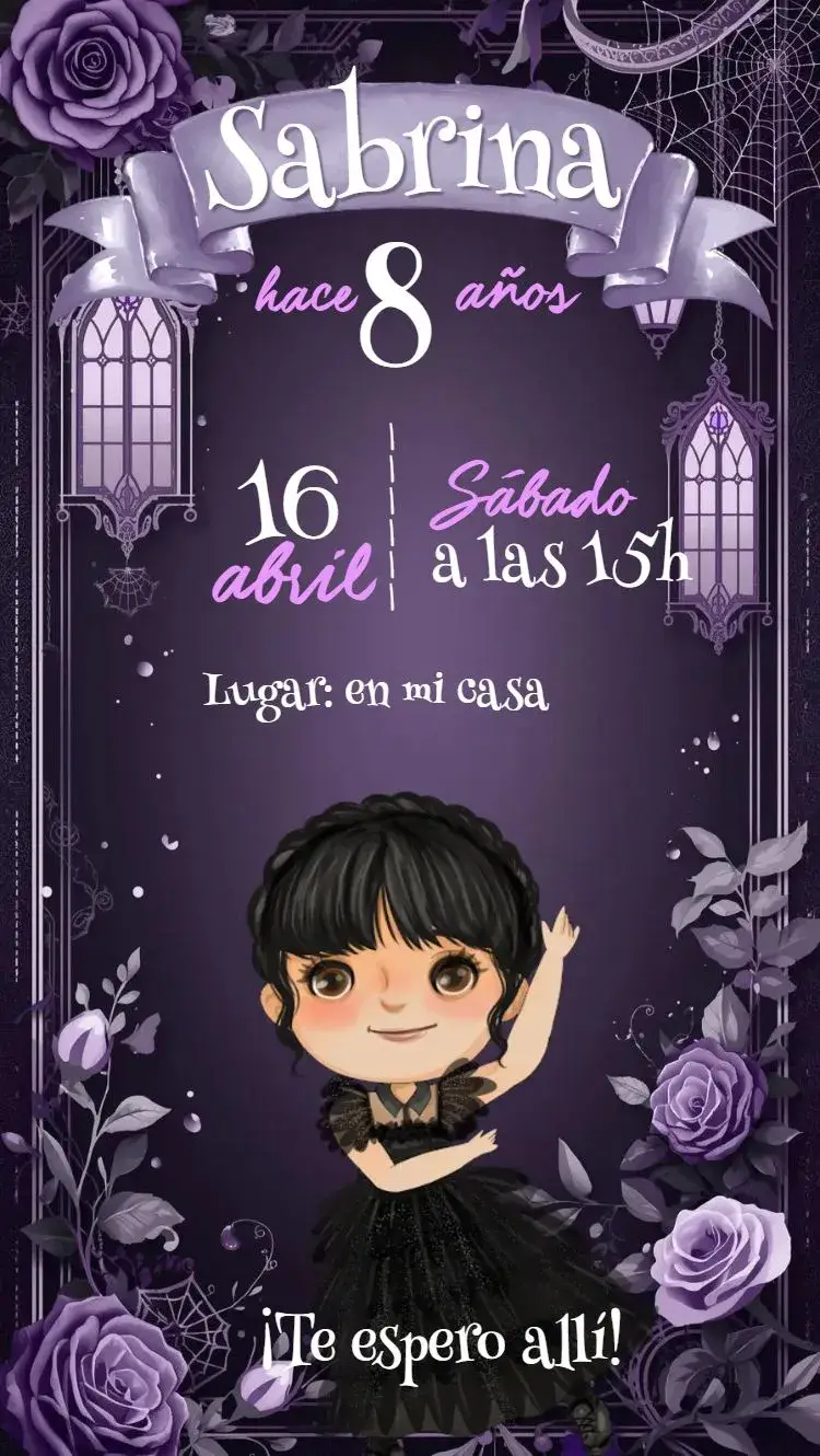 Invitación Wandinha