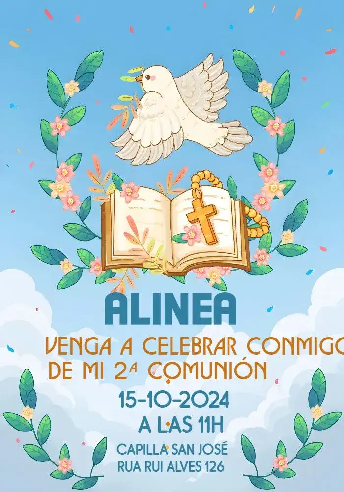 Para Primera Comunión Eucarística