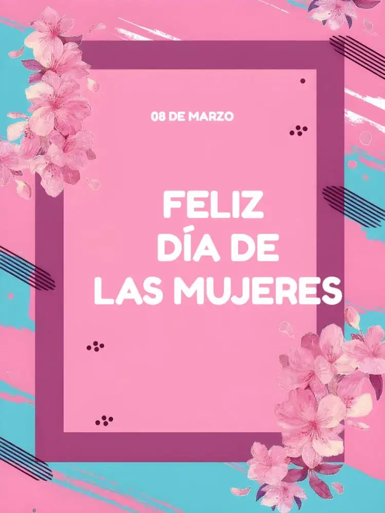 Invitación Publicación Día Internacional De La Mujer 8 – tema Más buscados floral, moderno, minimalista, rosa, feminino, inspirador