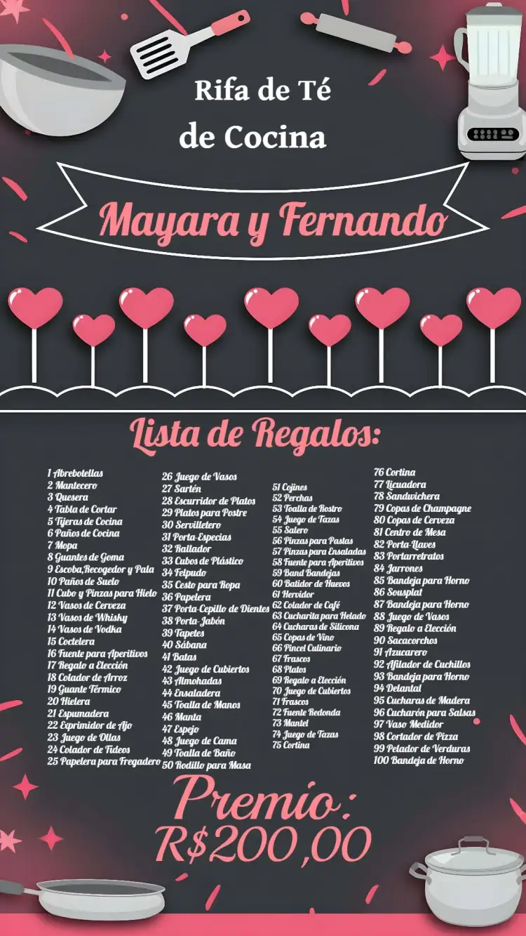 Invitación Despedida de Soltera Corazones Sugerencias – tema Despedida de Soltera floral, moderno, minimalista, elegante, pastel, romántico