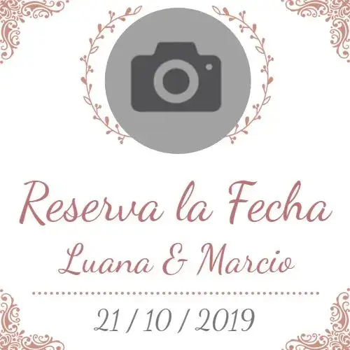 Invitación Save The Date Arabesco Digital