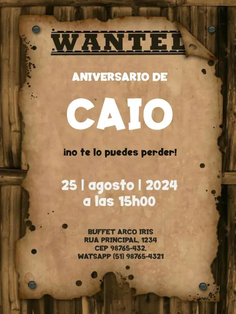 Invitación Encuentro Wanted