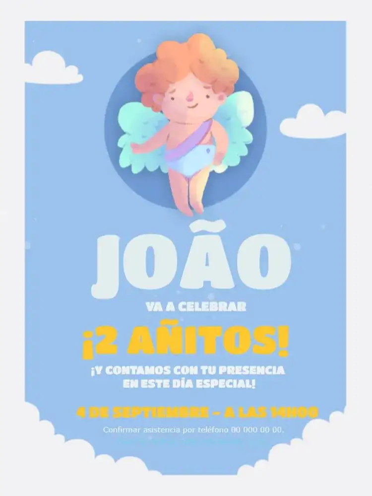 Niño Ángel Personalizado