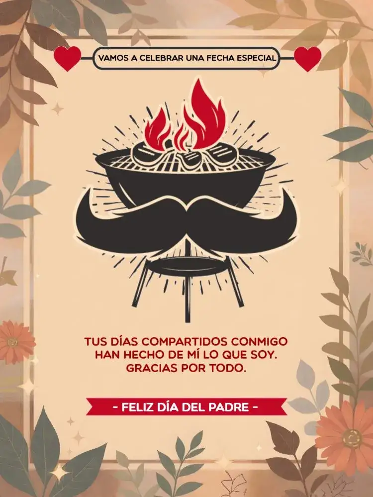 Invitación Publicación Día Del Padre Héroe – tema Más buscados moderno, colorido, minimalista, dourado, familiar, ilustraciones de héroes