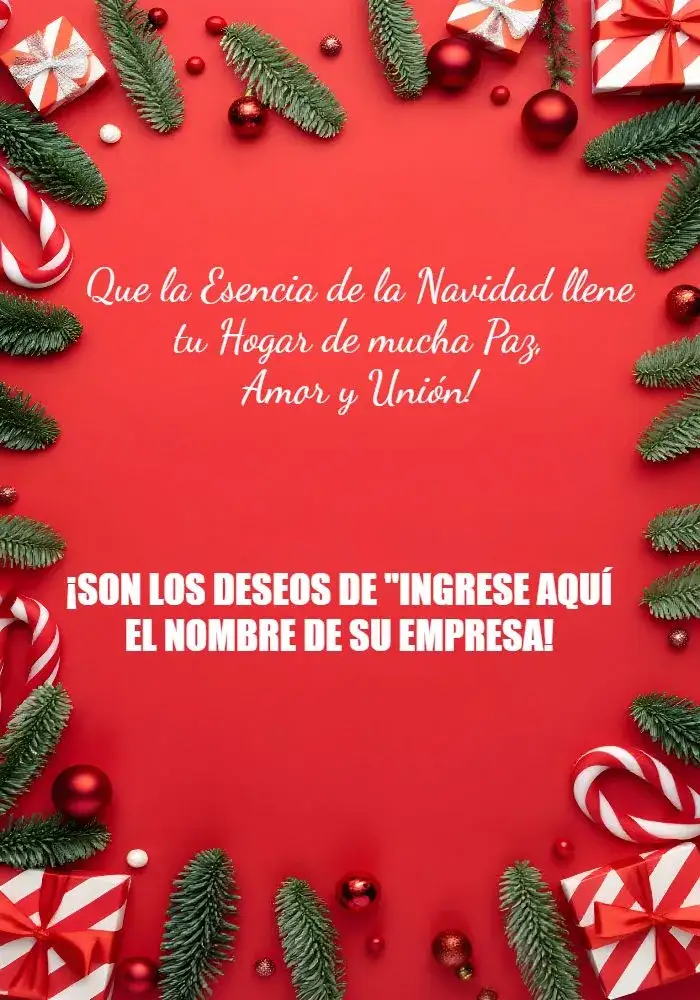 Invitación Post Navideño – tema Fechas Conmemorativas rojo, verde, blanco, festivo, alegre, clásico