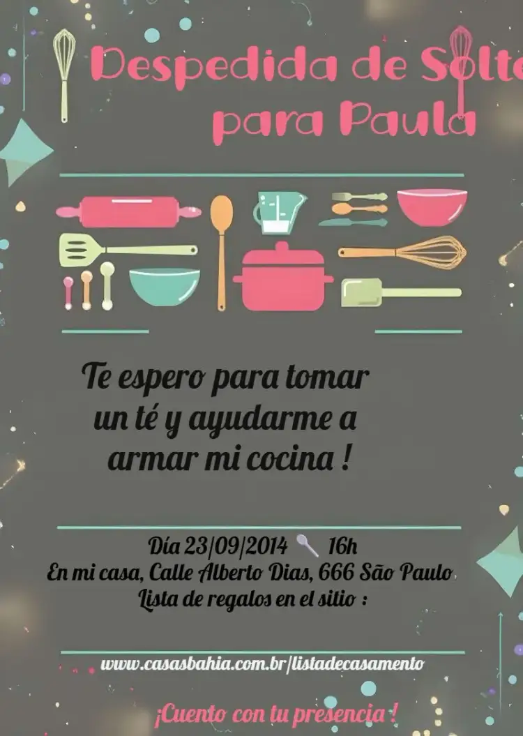 Invitación Artículos para Despedida de Soltera – tema Despedida de Soltera moderno, minimalista, elegante, romántico, neutro, limpio