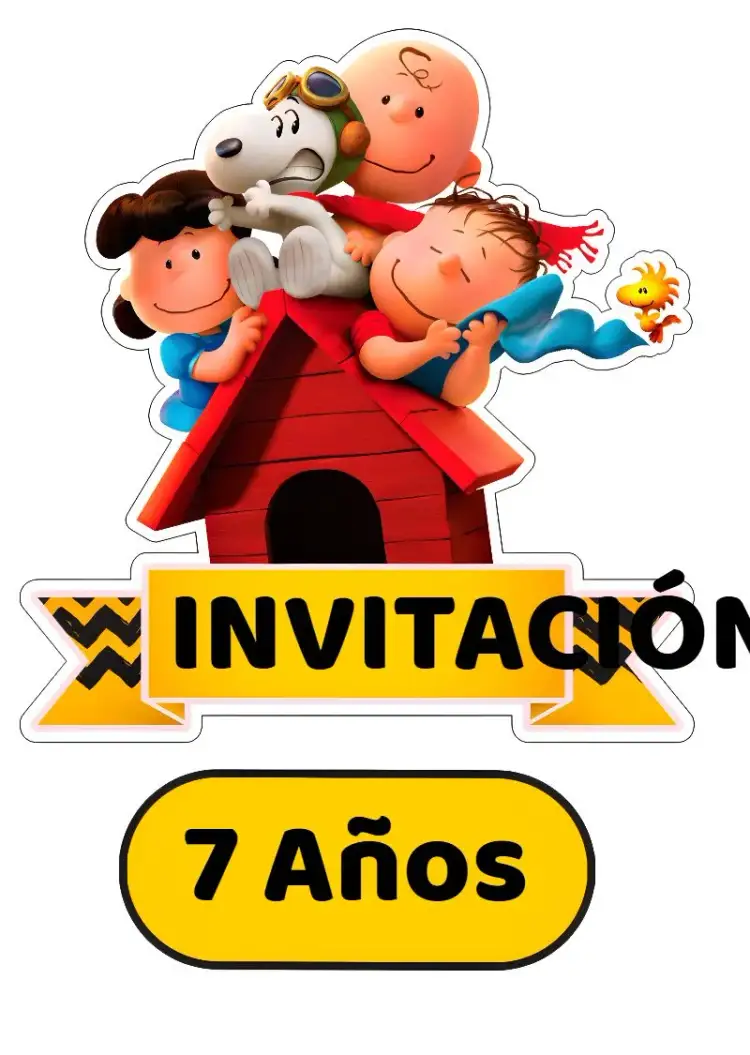 Invitación Topo De Pastel Snoop Colorido – tema Topper de torta colorido, divertido, infantil, temático, vibrante, alegre