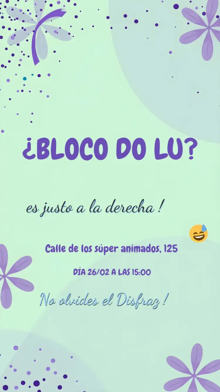 Invitación Bloco Carnaval Emoji – tema Fechas Conmemorativas carnaval, colorido, divertido, moderno, jovial
