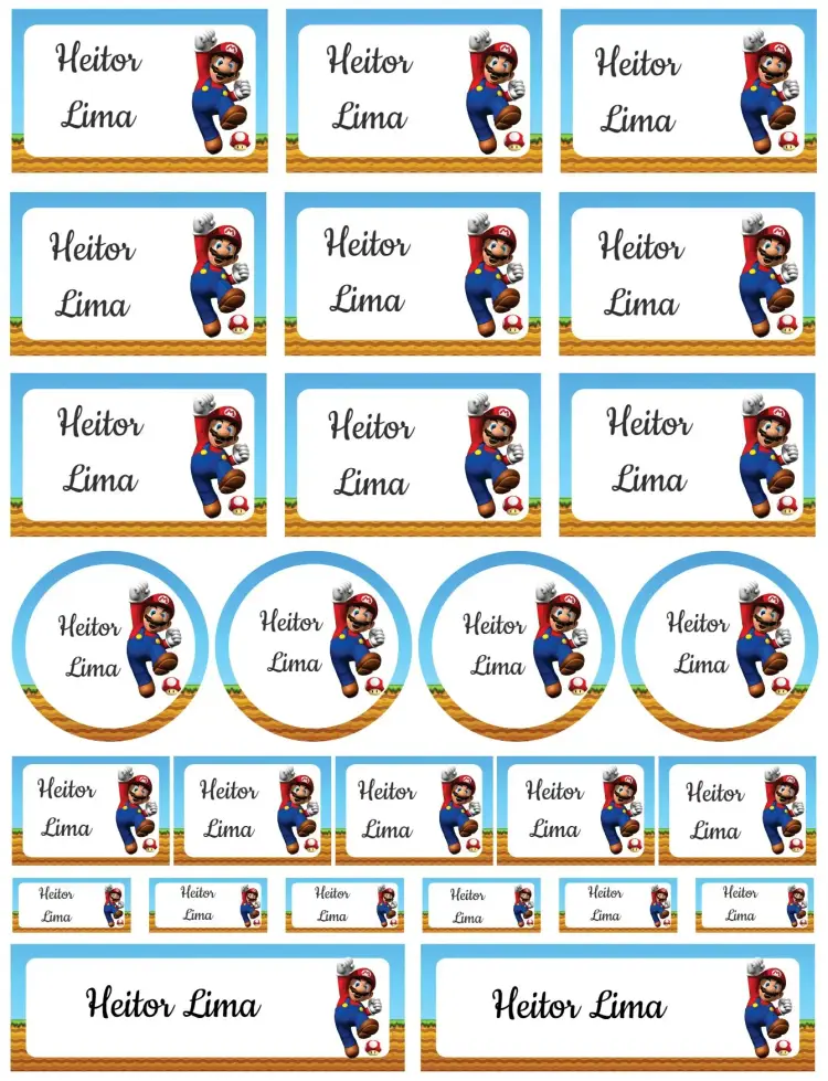 Invitación Super Mario Bros