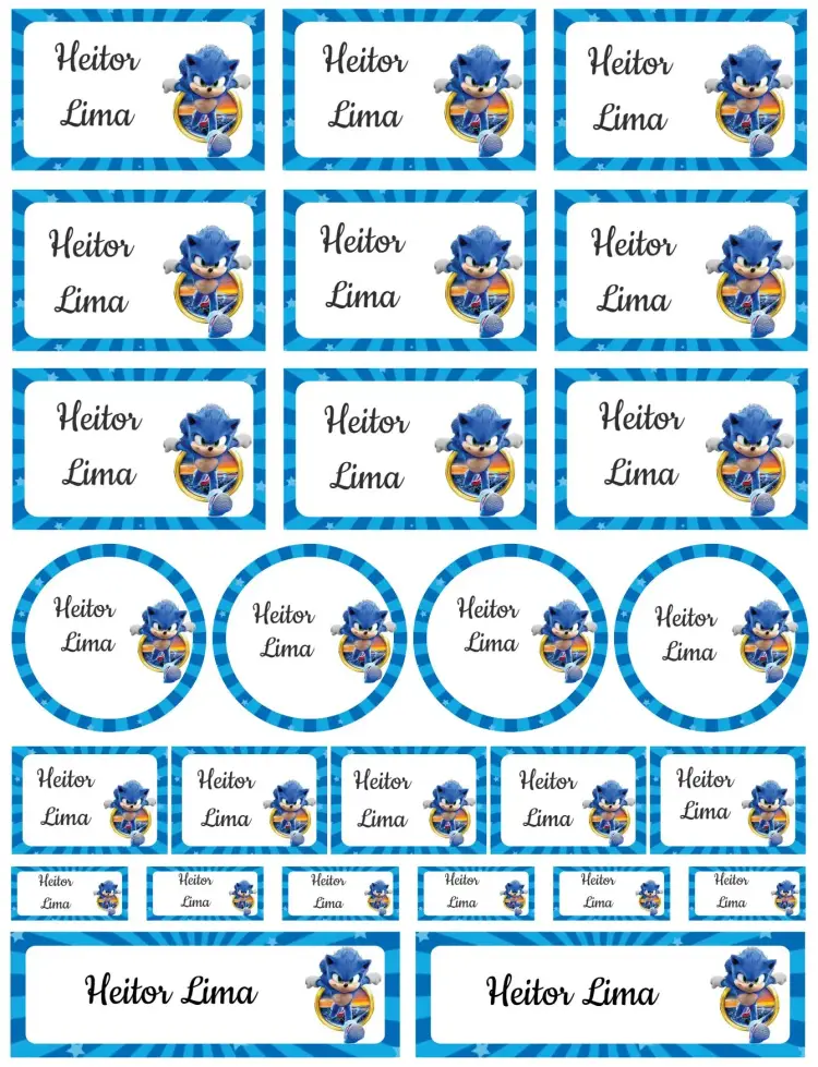 Invitación Sónico