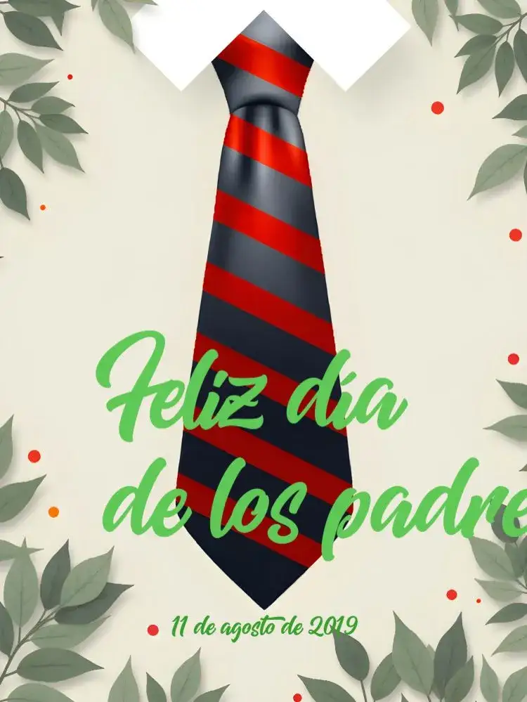 Invitación Publicación Día Del Padre Homenaje – tema Más buscados moderno, minimalista, dorado, familiar, limpio, tropical