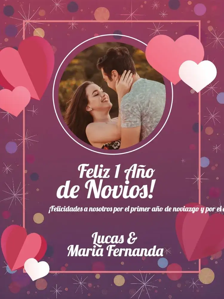 Invitación Carta de San Valentín con Foto Blanco – tema Fechas Conmemorativas romántico, minimalista, blanco, moderno, delicado, clean