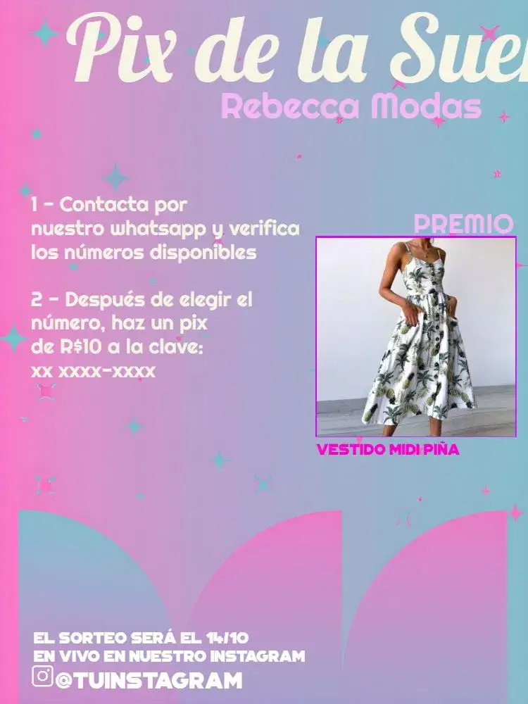 Invitación Premio Pix Tienda De Ropa Collage de Fotos – tema Cumpleaños Infantil rosa, cian, moderno, divertido, infantil, colorido