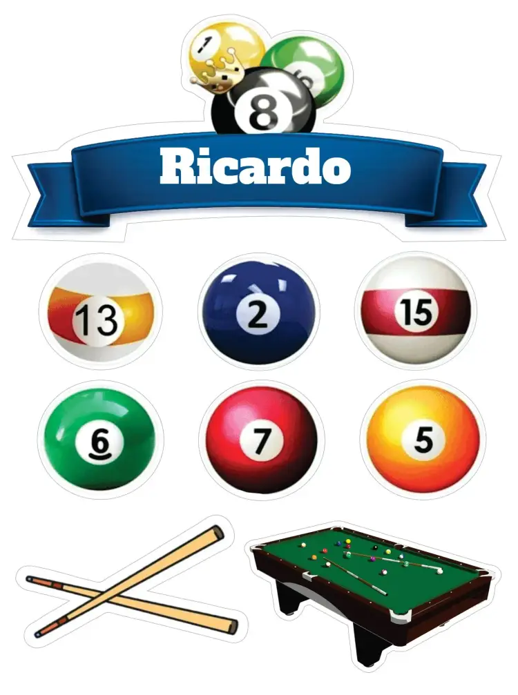 Invitación Billar
