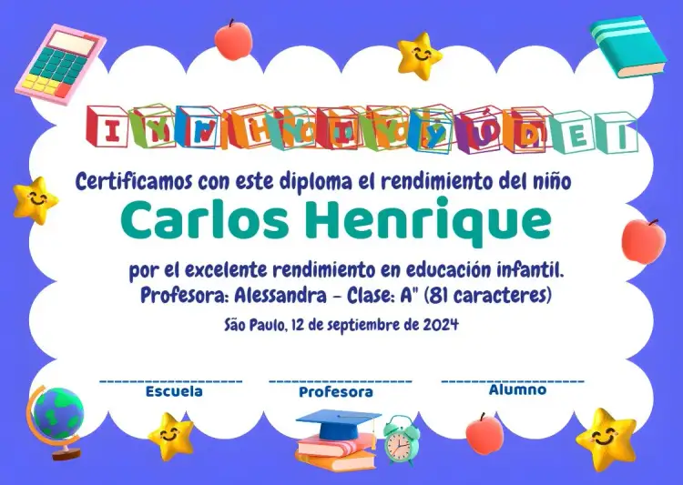 Invitación Arte Para Certificado Escolar Abc – tema Graduación colorido, divertido, educativo, infantil, ilustrativo, moderno