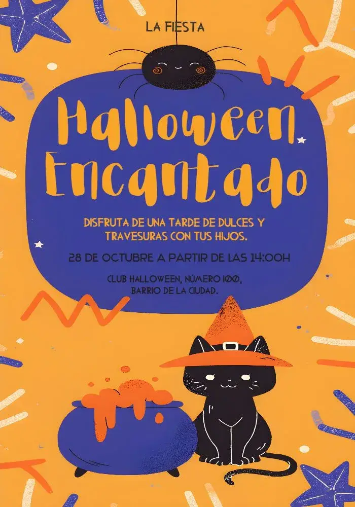 Invitación Halloween Trick